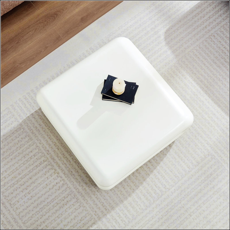 Table basse, Blanc