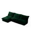 Brooks Modular Armless 3-Seater Sectional Sofa with Removable Ottoman-986177001