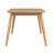 Farias Mid-Century Modern Tapered Dining Set, Faux Leather, 59" Dining Table And 4 Chairs-787569594-787569597