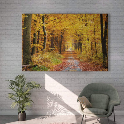 Paysage naturel «Autumn Fall Yellow Forest» sur