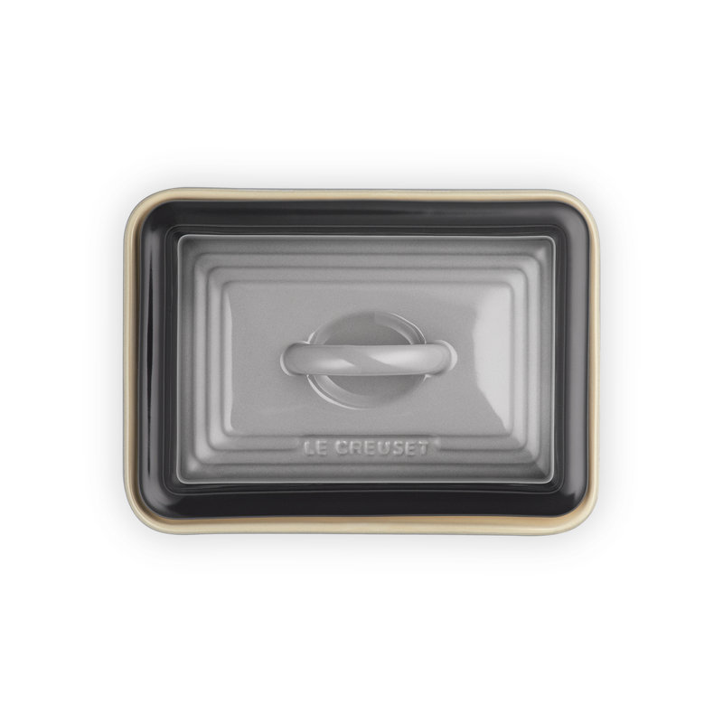 Le Creuset Breakfast Butter Dish, Flint