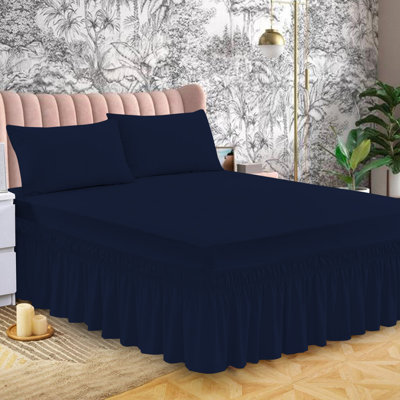 Bel Tailored Wrap Around Bed Skirt