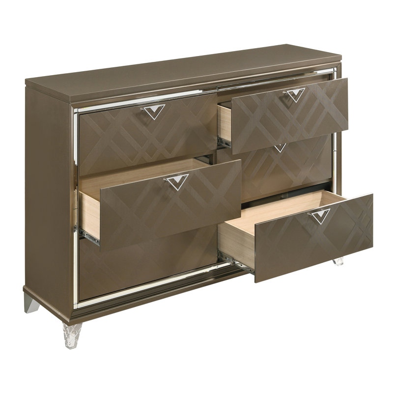 Commode double 6 tiroirs Galaz