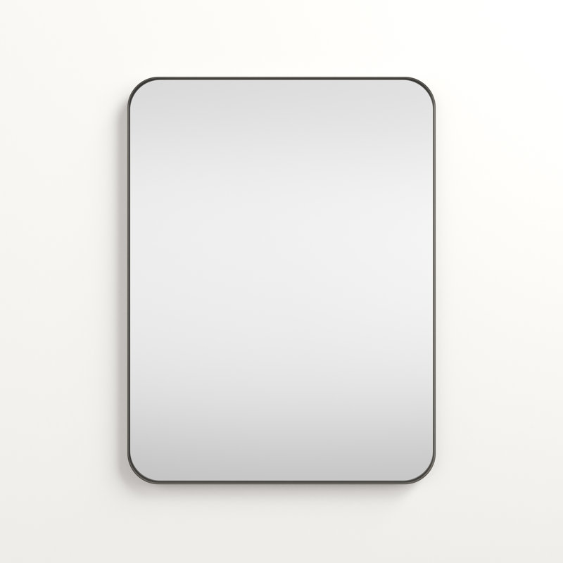 Weeksville Wall Mirror, 40" x 30", Bronze
