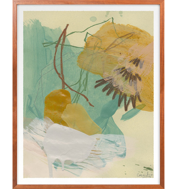 Cassidy Cole Grand Image Home Walking Through the over Growth by Cassidy Cole - Floater  Frame Painting | Wayfair
