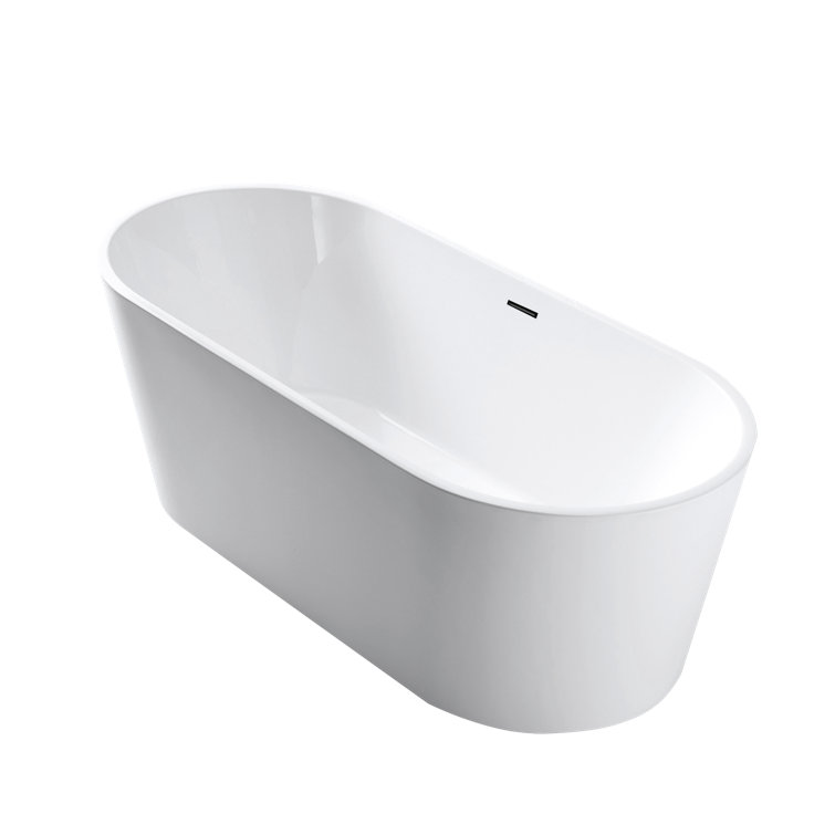 Akuavit Kitchen and Bath 29.5'' x 59'' Freestanding Soaking Acrylic Bathtub