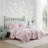 Laura Ashley Veronicas Bouquet Cotton Reversible Pink Quilt Set-98181641