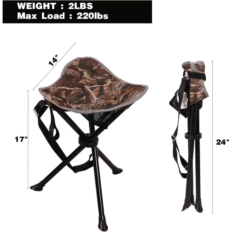 Tabouret pliant Leeo, Camouflage
