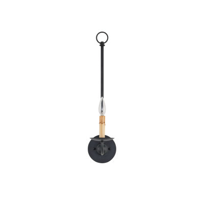Saxon 1 - Light Candle Wall Light