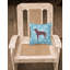 Coussin intérieur/extérieur en flocons d’hiver-32011315