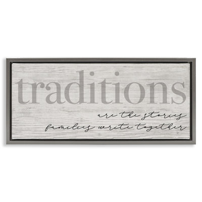 Family Traditions