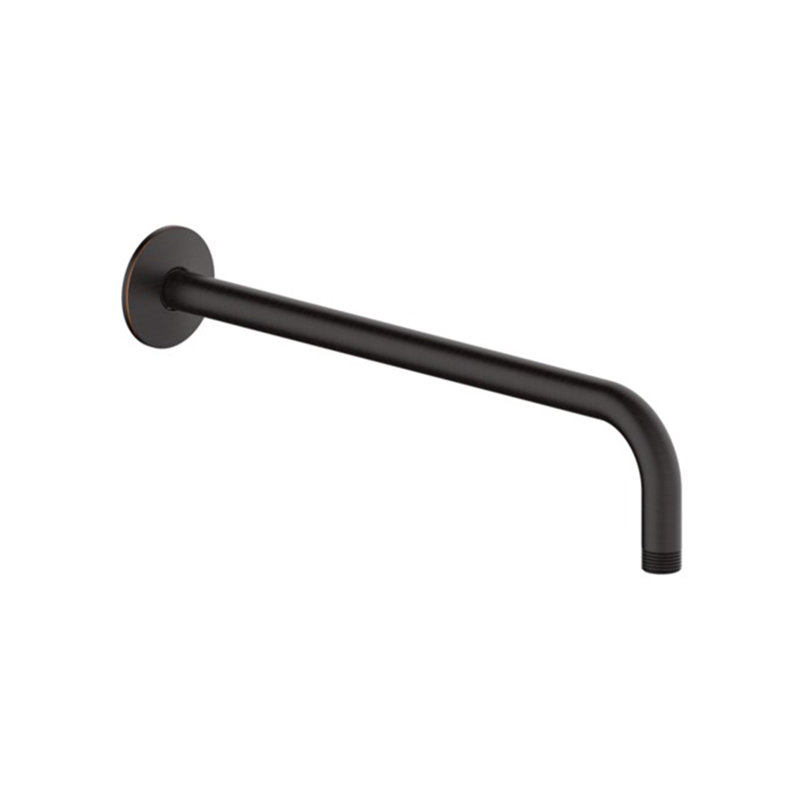 Bras de douche et rebord, Bronze huilé