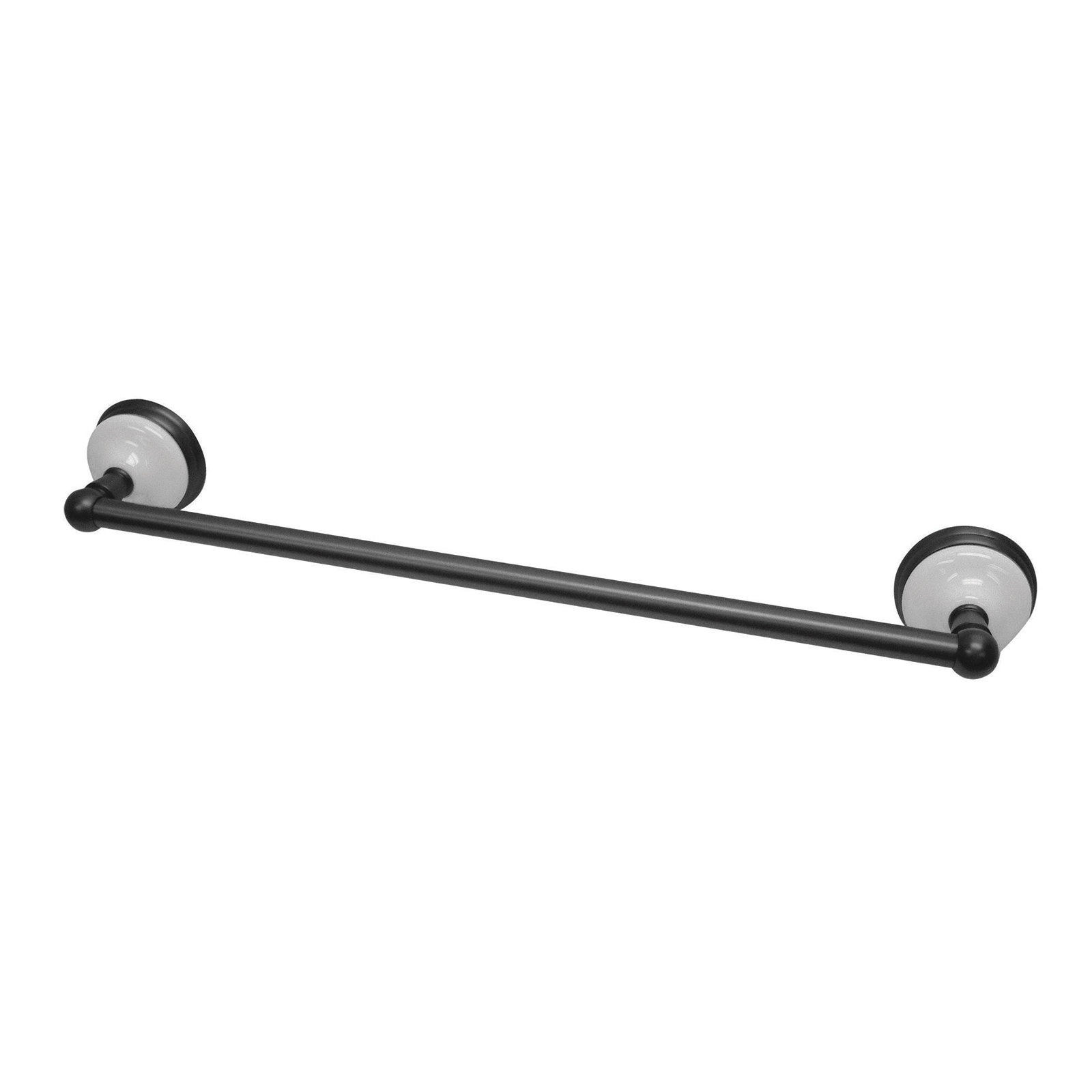 Kingston Brass Victorian 18-Inch Towel Bar, Matte Black