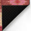 Tapis rose / rouge en polyester tissé à la machine Kaede-1316139170