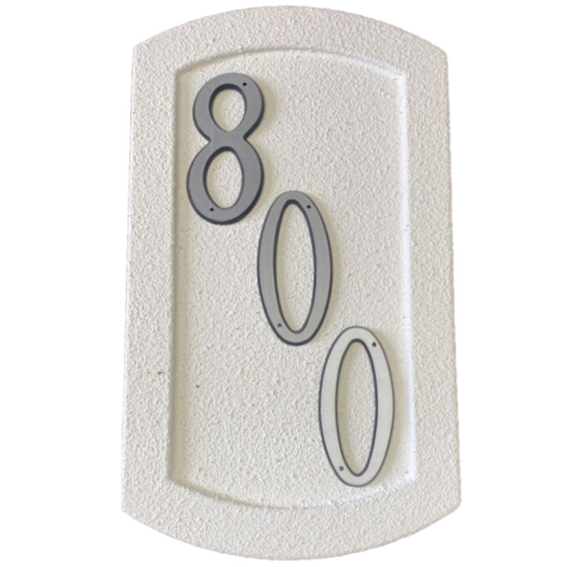 Standard Address Plaque