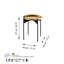Glorias End Table-106668618