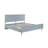 Queen Size Grey Platform Bed Frame