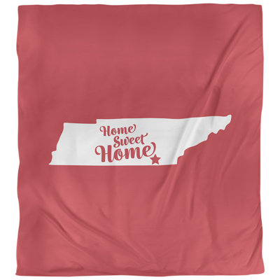 Housse de couette réversible simple Home Sweet Chattanooga