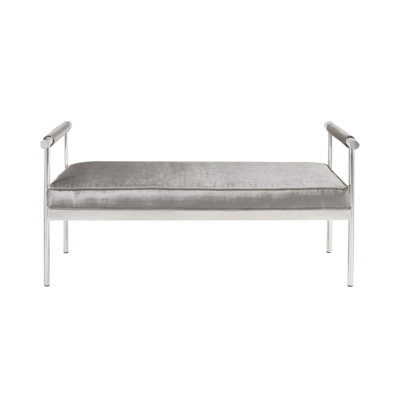 Ricquan Velvet Upholstered Bench