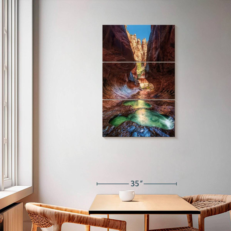 Alvord The Subway Slot Canyon, 57" H x 36" W