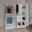 Armoire, chambre à coucher, blanc