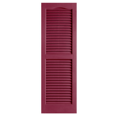 Cathedral Top Standard Open Louver Shutter