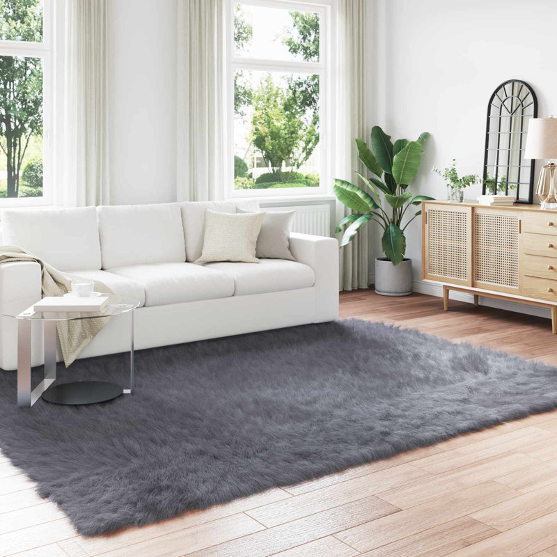 Solid Colour Standard Area Rug, Rectangle 200 x 280 cm