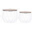 Table basse avec rangement 2 tables gigognes Swindle-1119239923