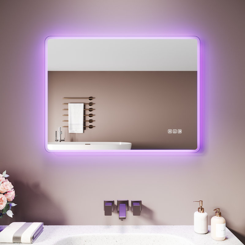 Aluminium Rectangle Mirror, 800*600*35
