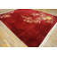Floral Antique Reddish Bronze Color Chinese Art Deco Rug