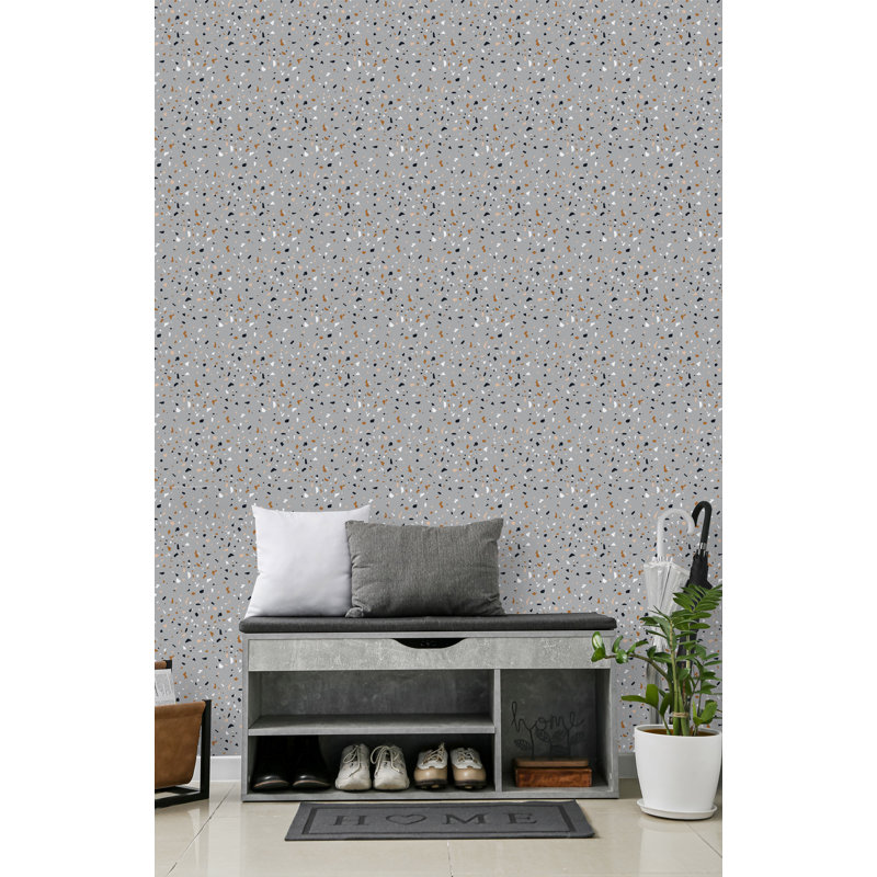 Panneau de papier peint Rahwa, L 18,75 po x l 25 po, Vinyle
