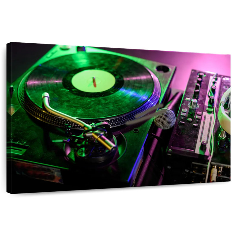 Tourne-disque Abarca, H 8 po x l 12 po