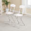 74cm H Low Back Folding Stacking Accent-786716193