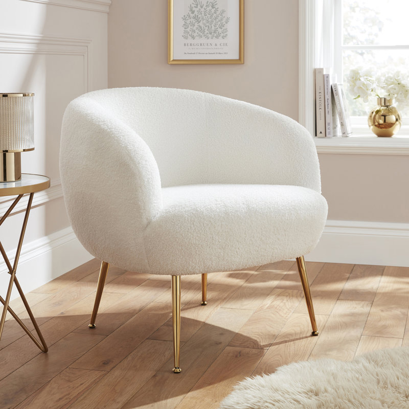 Upholstered Barrel Chair