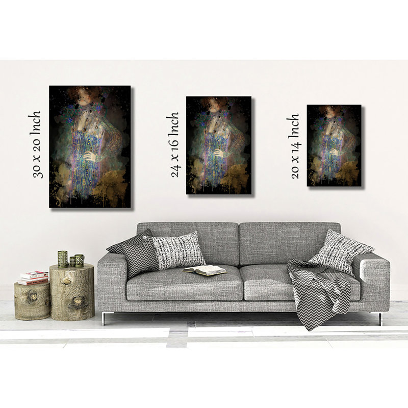 Gustav Klimt - Wrapped Canvas Print, 60cm H x 40cm W