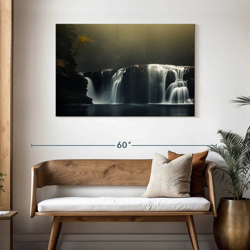 Alvord Night Waterfall, 30" H x 45" W