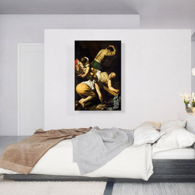 " Crucifixion Of Saint Peter 1600 " by Caravaggio Painting Print