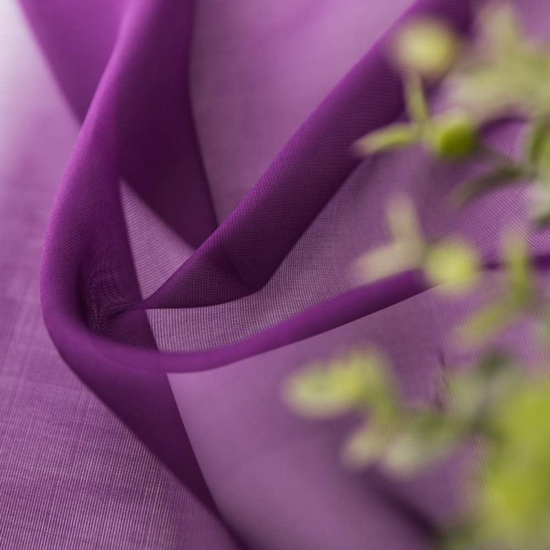 Markisha Tailored Window Valance, Plum Purple