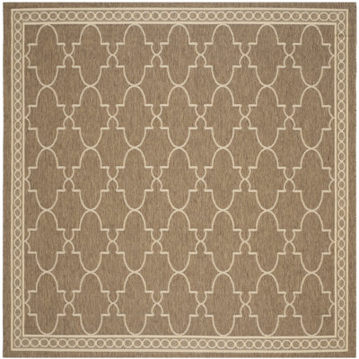 Herefordshire Geometric Beige Indoor / Outdoor Area Rug