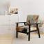 Coloré peinture abstraite Strokes II - Chaise d'appoint rembourrée et fauteuil moderne-825318766-1047416654