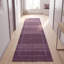 Tapis Coventry moderne minimaliste à bordure géométrique grise et blanche, lavable à la machine, antidérapant, à poils courts, pour intérieur et extérieur, adapté aux animaux domestiques, idéal pour le salon, la chambre, la salle à manger, l'entrée, le corridor ou le bureau.-1781555373