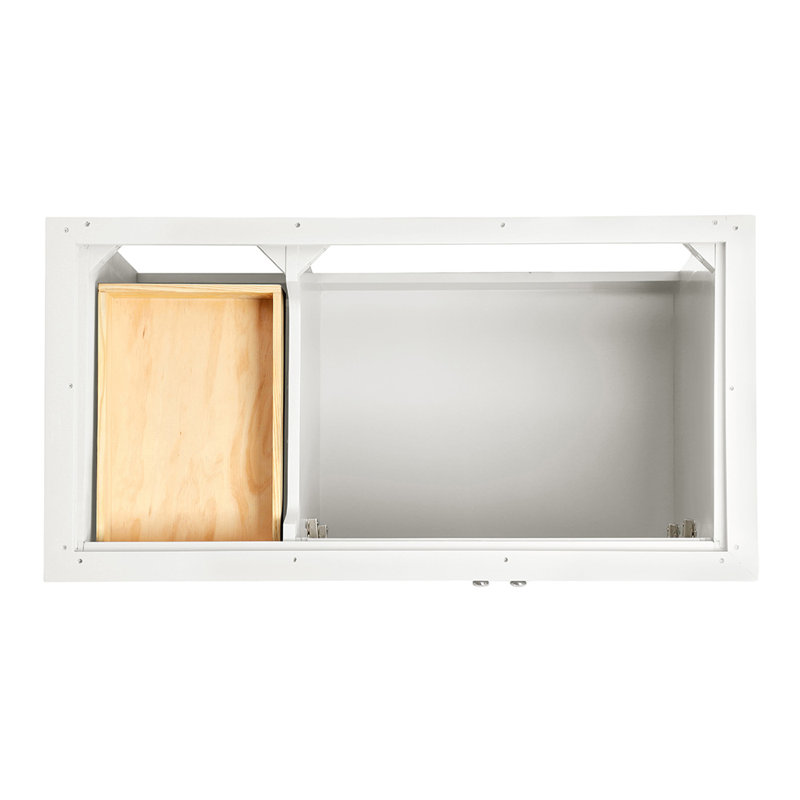 Kensington 43'' W Single Vanity, White, Right