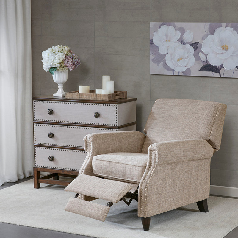 Fauteuil inclinable par pression