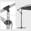 Pickerington 300 cm W X 300 cm D Octagonal Tilt Cantilever Parasol with Crank Lift-929545075