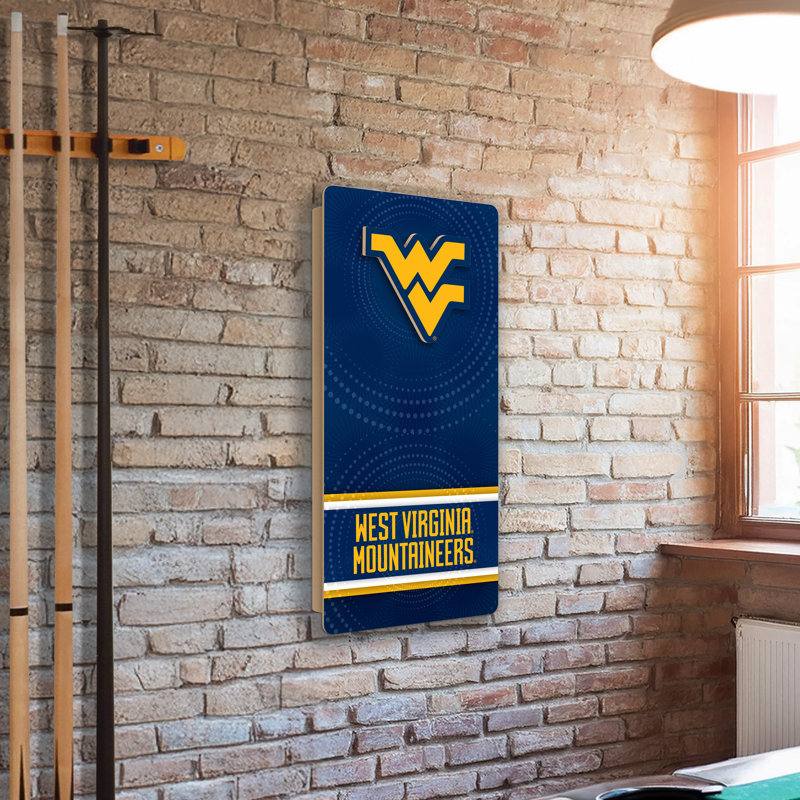 Mini-trou mural Cornhole de l'Université West Virginia