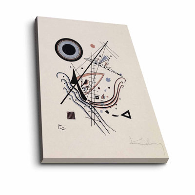 By Wassily Kandinsky Wrapped Canvas Graphic Art Print
