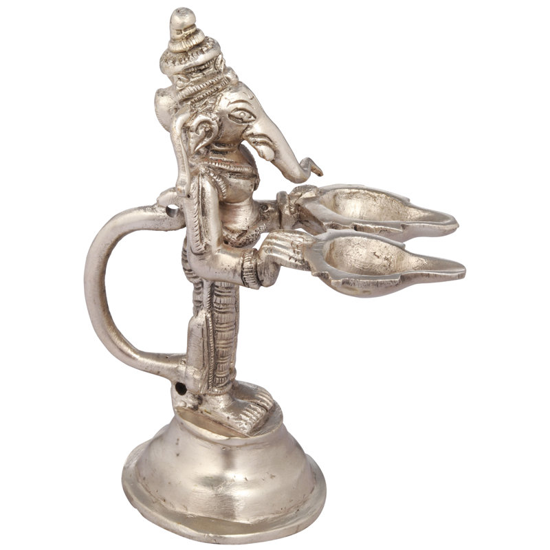 Statue de Lord Ganesha, Argent