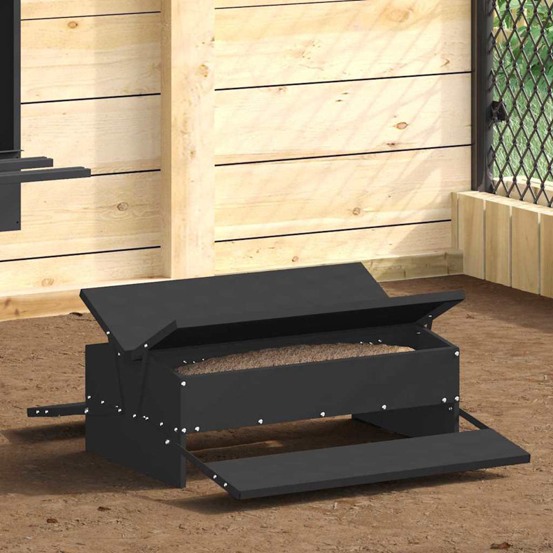 Cold-Rolled Steel Feeder, Black