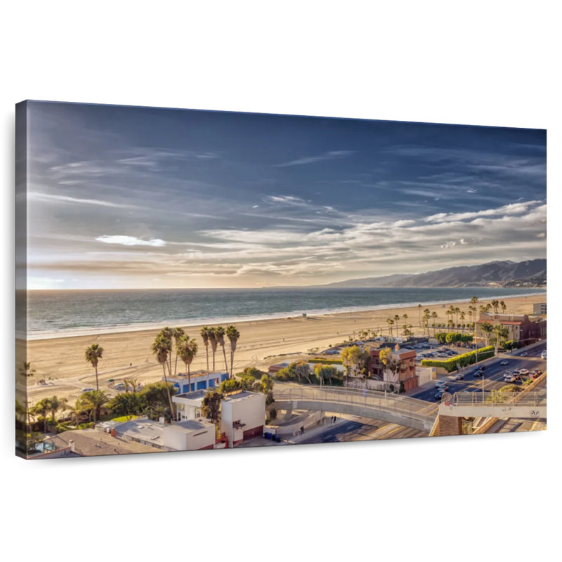 Gillard Santa Monica Beach Coast, 32" H x 48" W