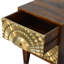 Tidewood 40 cm W Solid Wood Bedside Table